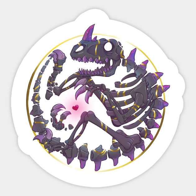 Crystal-Rex Protects Sticker by Sonda